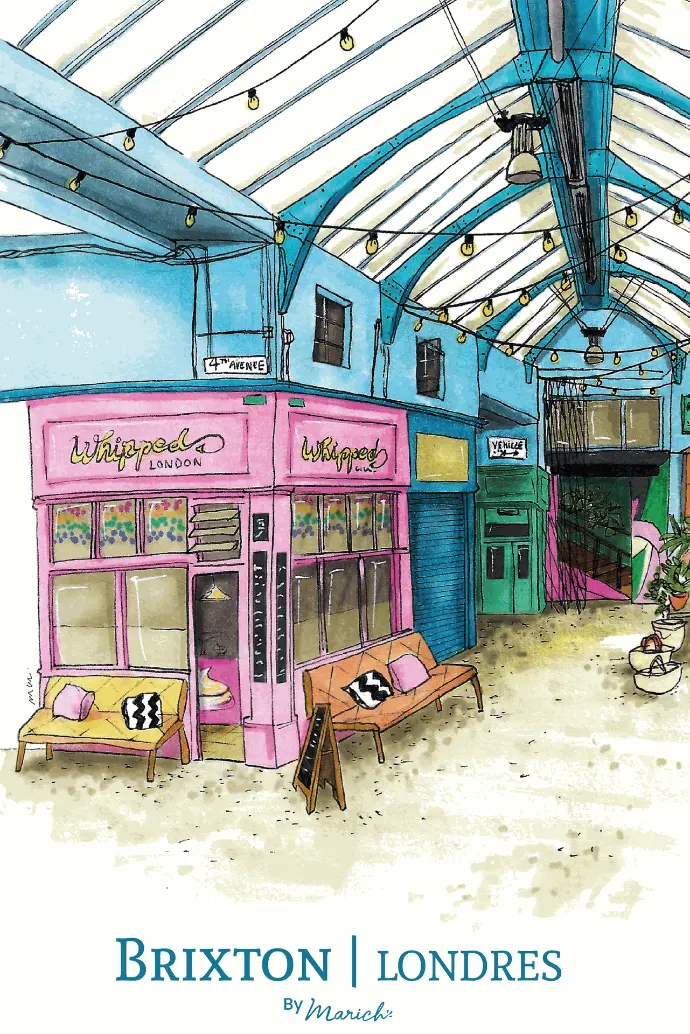 marich illustration Brixton Londres