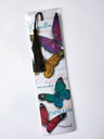 Marque pages Papillons multicolores pompon noir