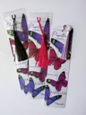 Marque pages ensemble papillons violets