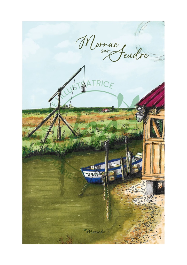 A4 Affiche - Mornac-sur-Seudre - Charente-Maritime