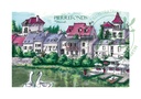 A4 Affiche - Pierrefonds - L'embarcadère - Oise