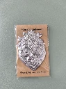 EX VOTO MAGNET FLOWER ARGENT Marich.webp