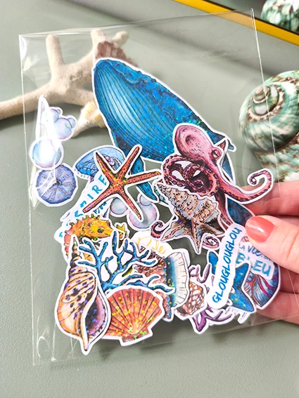 STICKERS LOT COLLECTION ABYSSES ENCHANTES BIS - MARICH.webp