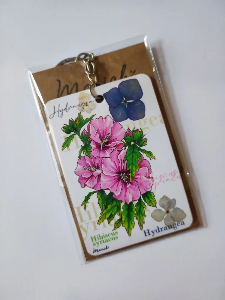 Marich porte clés Hybiscus