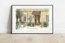 A4 Affiche - Maison de campagne