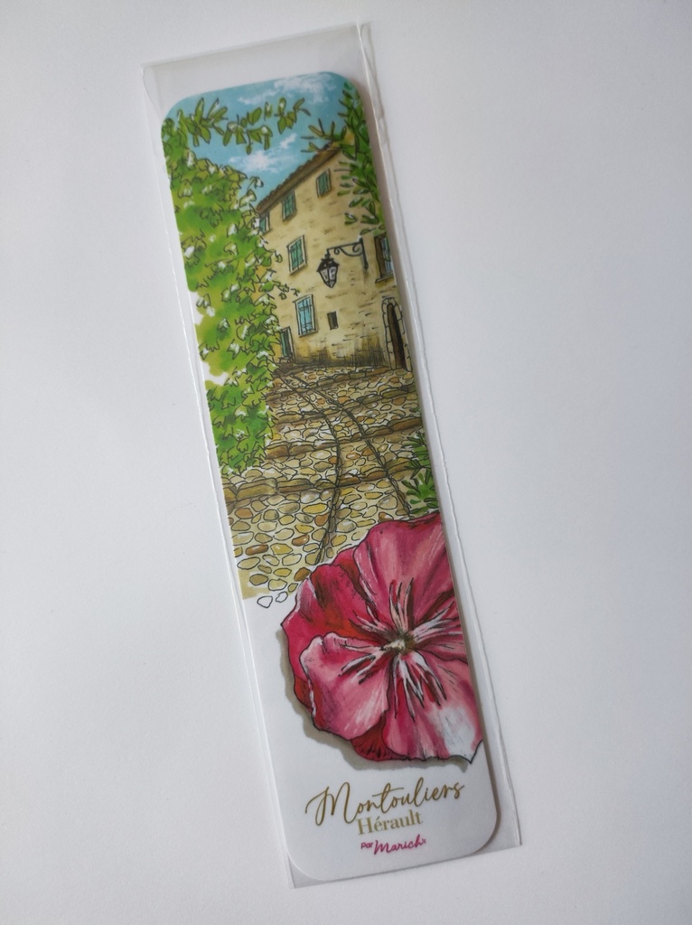 Marque pages Montouliers (Hérault)