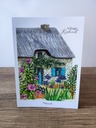 A6 carte postale - Chaumière de Kerhinet (Loire Atlantique)