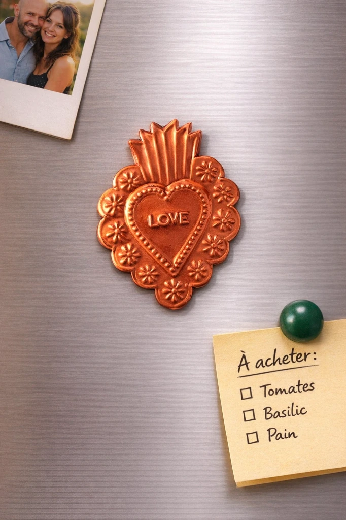 Magnet Ex Voto "Mon p'tit talisman" - Love