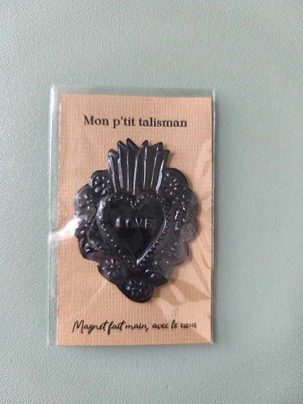 Magnet Ex Voto "Mon p'tit talisman" - Love