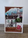 A6 carte postale - Atelier Caméléon - Pierrefonds - Oise