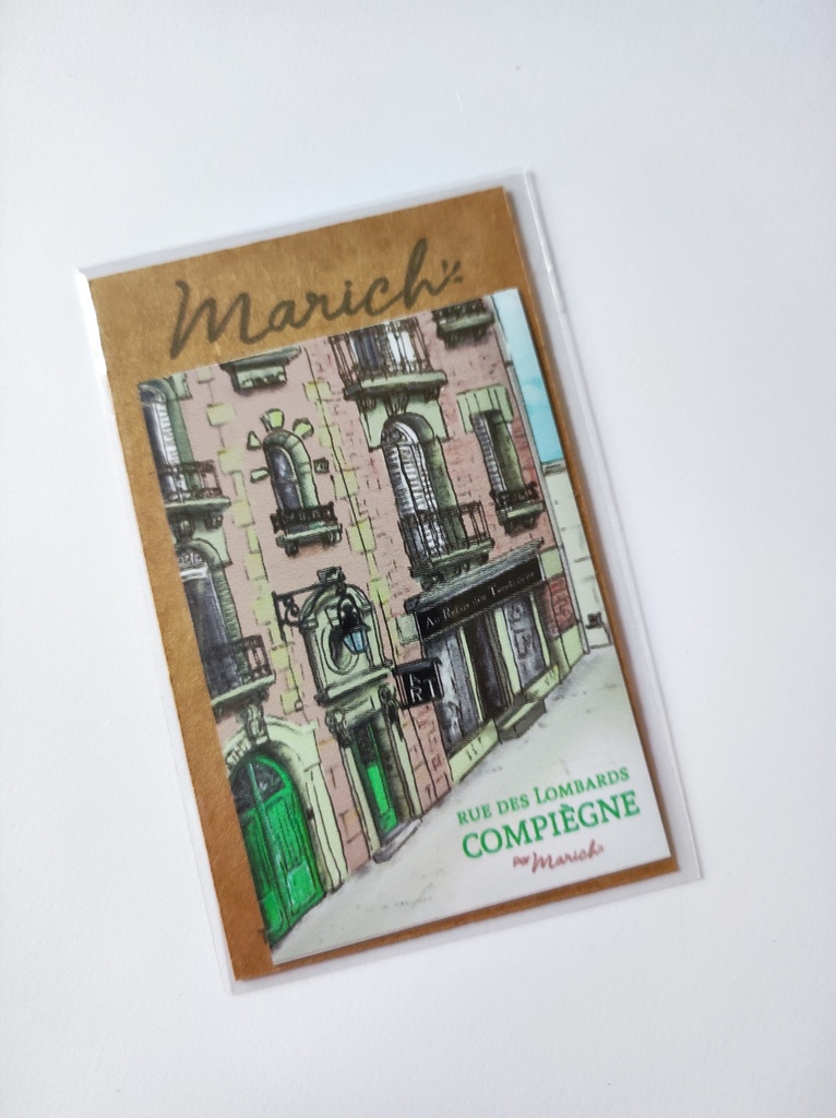 Magnet Compiègne - rue des Lombards