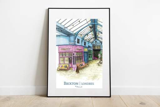 A4 affiche - Brixton - Londres