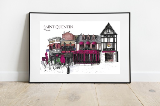 A4 Affiche - Saint-Quentin