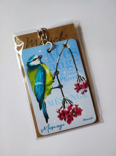 Porte-clés Mésange