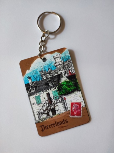 Porte-clés Pierrefonds - Atelier Caméléon