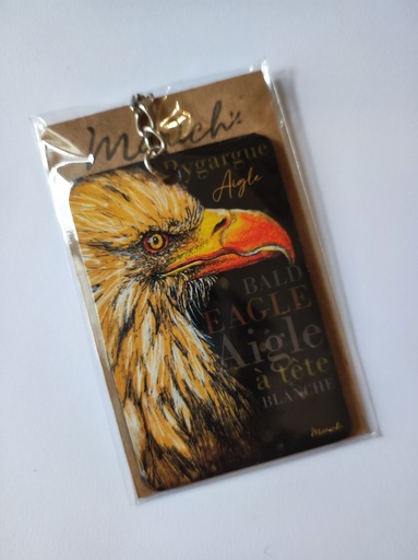 Porte-clés aigle